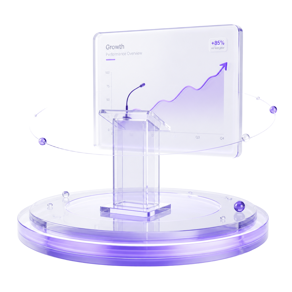 Keynote Presentations & Speaking illustration