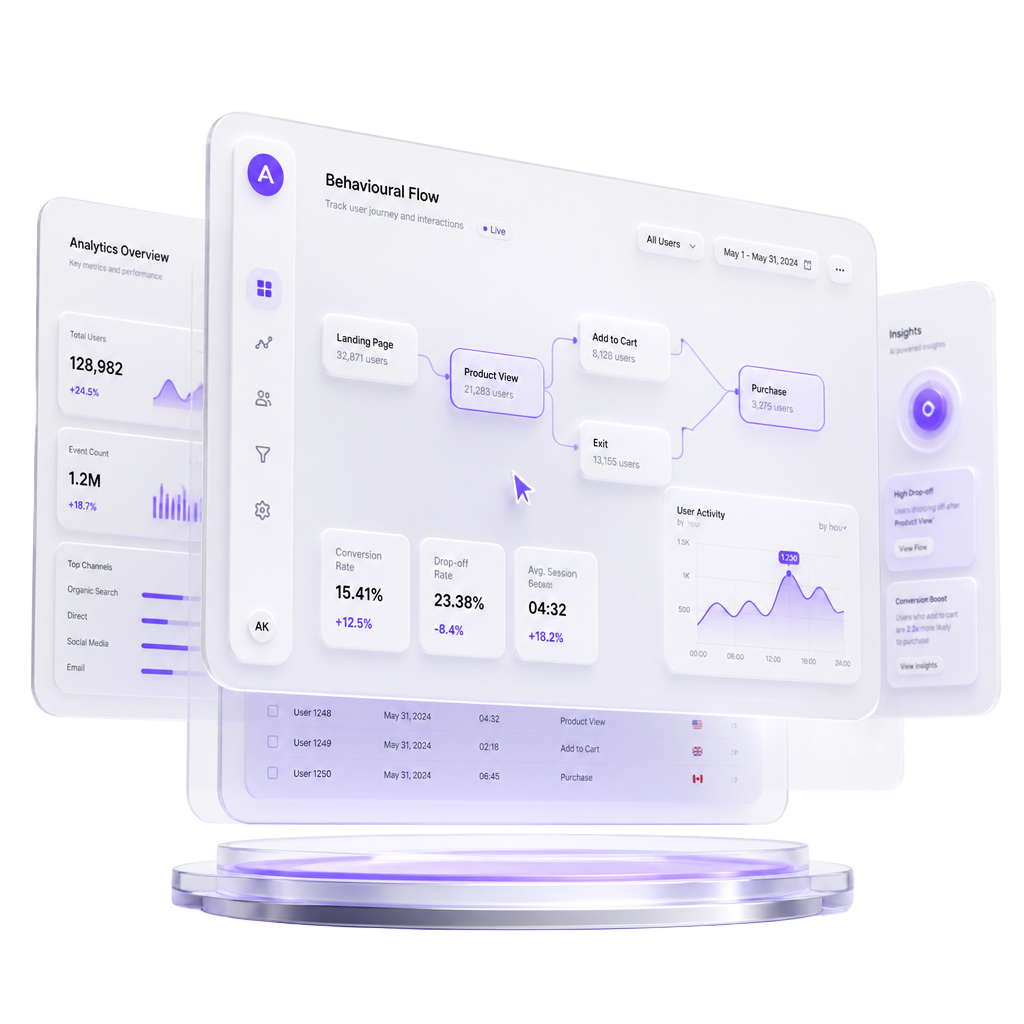 Behavioural UX & Digital Experience illustration